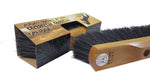 Base broom superior Made Pure horsehair 11.80" x 3.15" x 3.15" inch / 30 cm, Natural wooden  "like an Old time"